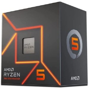 AMD Ryzen 5 7600 Socket AM5 6-Core 3.8 GHz  Desktop Processor - 100-100001015BOX